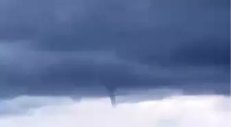 Alanya'da Deniz Üzerinde Hortum Oluştu