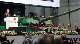 Altay Tankı envantere girdi, Cumhurbaşkanı Erdoğan törende güzel haberi verdi