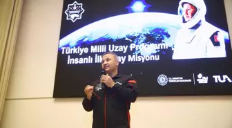Türkiye'nin İlk Astronotu Alper Gezeravcı'dan Azerbaycan'da Uzay Sunumu