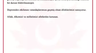 Balıkesir Sındırgı'da 6.1 Büyüklüğünde Deprem