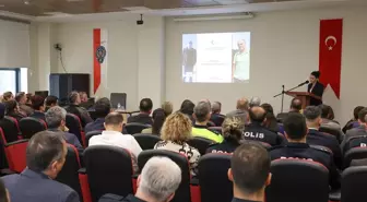 Çanakkale Emniyet Müdürlüğü'nde Şehitler Anısına Tören Düzenlendi