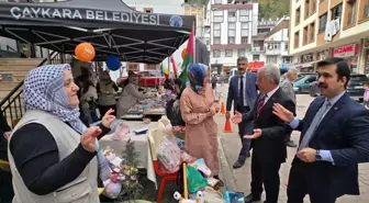 Çaykara'da Gazze Yararı İçin Kermes Düzenlendi