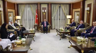 Cevdet Yılmaz, Suudi Arabistan Yatırım Bakanı ile Görüşme Gerçekleştirdi