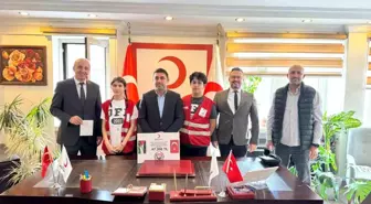 Düzce Fen Lisesi Öğrencilerinden Filistin İçin Anlamlı Destek