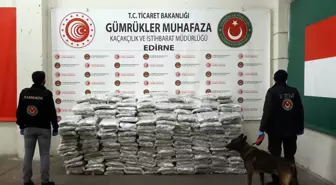 Edirne'de Sınır Kapılarında Uyuşturucu Operasyonu: 524 Kilo Ele Geçirildi
