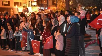 Karaman'da 29 Ekim Cumhuriyet Bayramı Fener Alayı Coşkusu