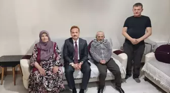 Kaymakam İnce'den ilk görev gününde şehit ailesine ziyaret