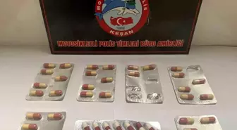 Edirne'de Sentetik Ecza Ele Geçirildi