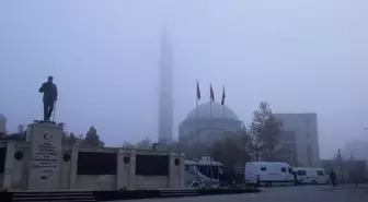 Keşan'da Yoğun Sis: Görüş Mesafesi 50 Metreye Düştü