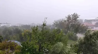 Köyceğiz'de Fırtına ve Sağanak Yağış Hayatı Olumsuz Etkiledi