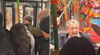 Otobüste kavga çıktı! Yaşlı yolcu bastonla saldırıp kafa attı