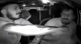 Taksi şoförüne defalarca vurup küfürler savurdu