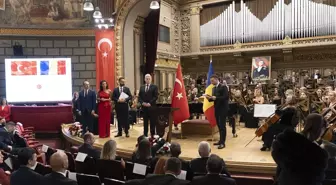 Bükreş'te Türkiye Cumhuriyeti'nin 102. Yıldönümü Resepsiyonu Düzenlendi