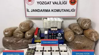 Yozgat'ta Jandarmadan Kaçak Tütün Operasyonu