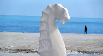 Mısır'da Yeni Alameyn Sahilinde Heykel Sempozyumu Düzenlendi