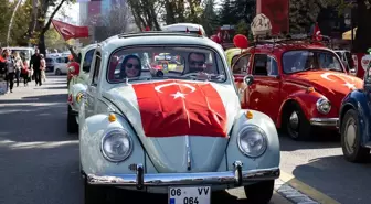 Çankaya'da 29 Ekim Cumhuriyet Bayramı Kortej Yürüyüşü