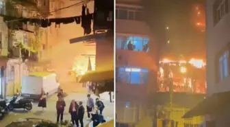 Beyoğlu'nda kız istemede patlatılan havai fişekler evi yaktı: 8 kişi dumandan etkilendi