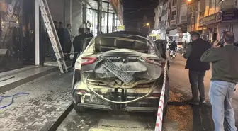 Gaziantep'te park halindeki otomobilde bulunan tüpün patlaması sonucu 1 kişi yaralandı