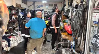 İskenderun'da Motosiklet Tamircilerine Denetim