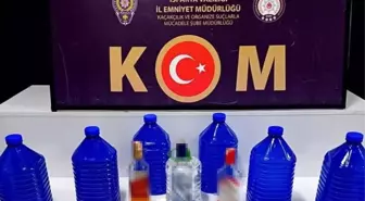 Isparta'da Kaçak Elektronik Cihaz ve Alkol Operasyonu