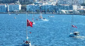 İzmir Körfezi'nde Yat Yarışı Coşkusu