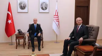 Kocaeli Üniversitesi Rektörü YÖK Başkanını Ziyaret Etti