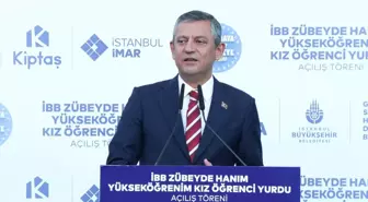 CHP Genel Başkanı Özgür Özel, 77. Öğrenci Yurdunu Açtı