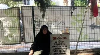 Torunlarından şehit dedelerine vefa