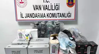 Van'da Gümrük Kaçağı Malzemeler Ele Geçirildi