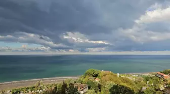 Zonguldak'ta Gökkuşağı ve Hortumlar Aynı Anda Ortaya Çıktı