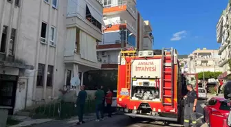 Alanya'da Banyoda Çıkan Yangın Kısa Sürede Söndürüldü