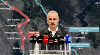 Bakan Uraloğlu: 'Hattımızın tamamını 2026 yılının ilk çeyreğinde hizmete almayı hedefliyoruz'