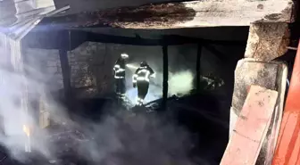 Bilecik'te Marangoz Atölyesinde Yangın Çıktı