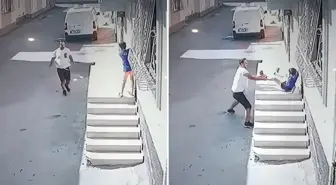 Çocuğa şiddet kamerada! Görüntüleri izleyen aile emniyete koştu