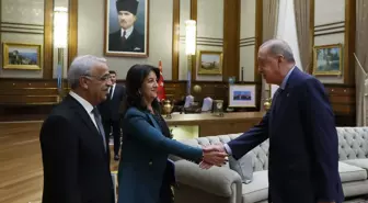 Cumhurbaşkanı Erdoğan, DEM Parti heyetini kabul etti