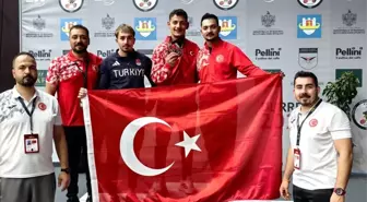 Milli Halterci Engin Kara, Avrupa Şampiyonası'nda 2 Bronz Madalya Kazandı