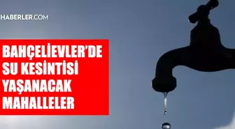 İstanbul BAHÇELİEVLER su kesintisi! 30-31 Ekim İSKİ Bahçelievler su kesintisi ne zaman bitecek, sular ne zaman gelecek?