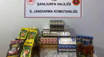Şanlıurfa'da Kaçak Tütün ve Alkol Operasyonu