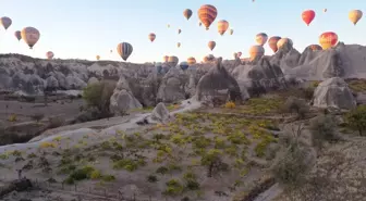 Kapadokya'da Sonbahar Manzaraları Göz Kamaştırıyor