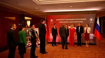 Türkiye Cumhuriyeti'nin 102. yılı Moskova'da resepsiyonla kutlandı