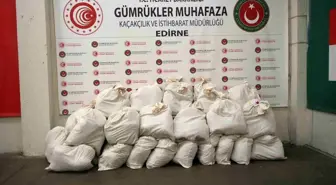 Kapıkule'de 525 Kilogram Esrar Ele Geçirildi