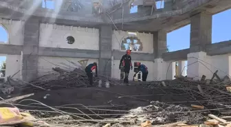 Adıyaman'da Cami İnşaatında Göçük: 6 İşçi Kurtarıldı