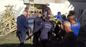Adıyaman'da Cami İnşaatında Çökme: 5 Yaralı