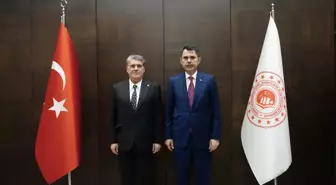 Bakan Kurum, Beşiktaş Başkanı Adalı ile Bir Araya Geldi