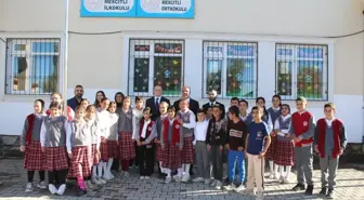 Bulanık Kaymakamı Koşansu, Mescitli İlk ve Ortaokulu'nu Ziyaret Etti