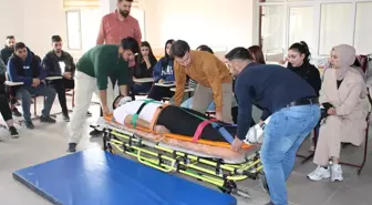 Ağrı'da Soba Zehirlenmelerine Dikkat: Öğrencilere İlk Yardım Eğitimi Verildi