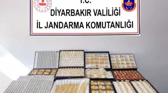 Diyarbakır'da Kaçak Yollarla Getirilen 7,5 Kilo İşlenmiş Altın Ele Ge geçirildi