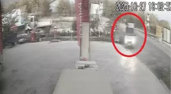 Hafif Ticari Araç Eniştesine Çarptı, Kaçtı, Tutuklandı