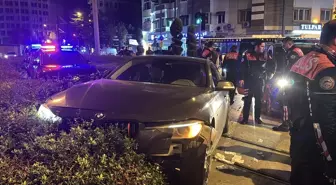 Alkollü Sürücü Kaçarken Kaza Yaptı