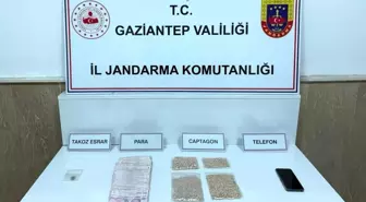 Gaziantep'te 4 bin 587 adet captagon hap ele geçirildi: 4 şahıs tutuklandı
